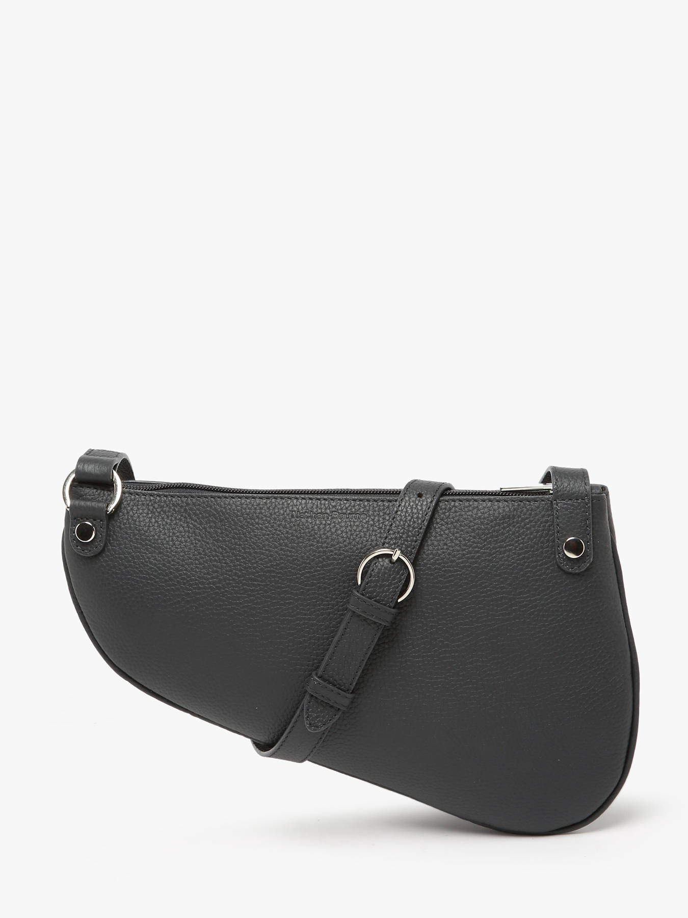 Sac bandoulire Large City Perle cuir NATHAN BAUME