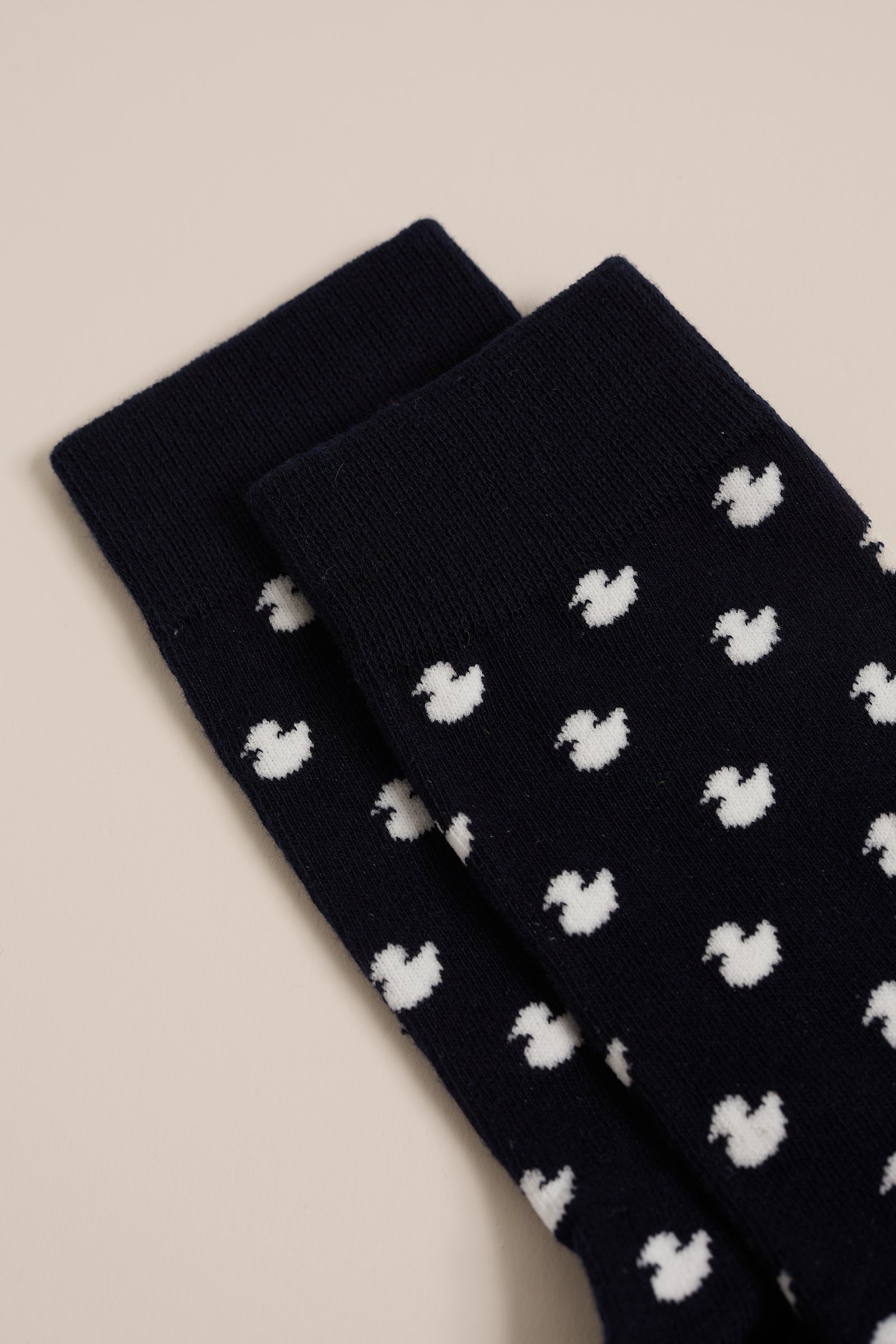 sokken met dessin WE Fashion Donkerblauw