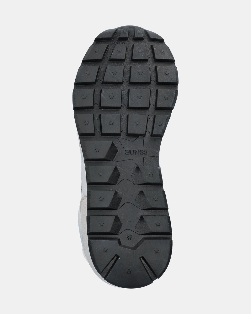 Sun 68 Ally Solid Nylon Lage sneakers  - wit