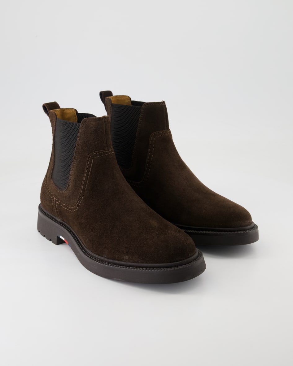 Tommy Hilfiger Hilfiger Comfort LWT Suede Chelsea Boots in Braun