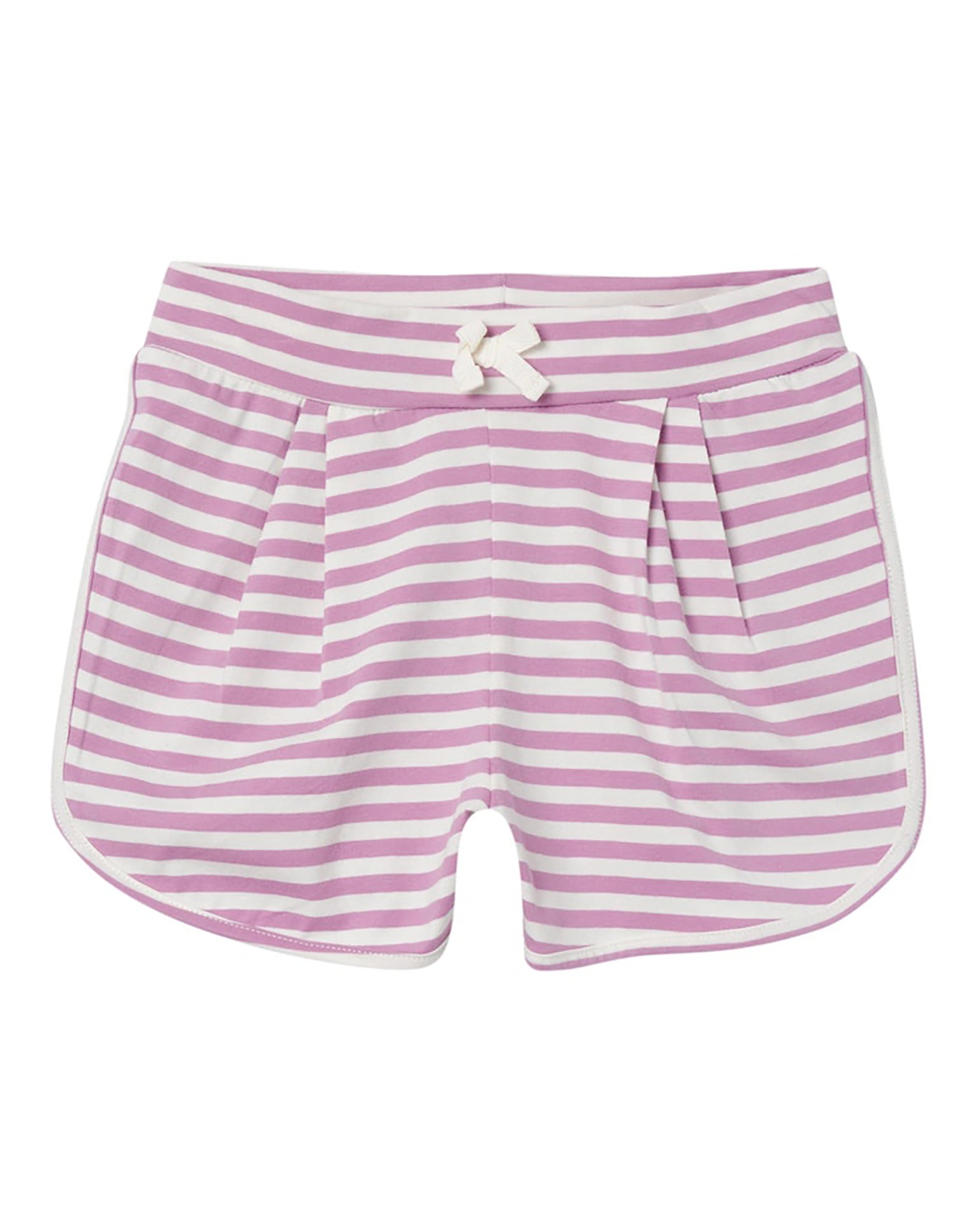 Jersey-Shorts NKFJIA gestreift in smoky grape