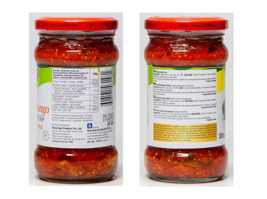 PICKLES SWAD MANGA PICANTE 300G