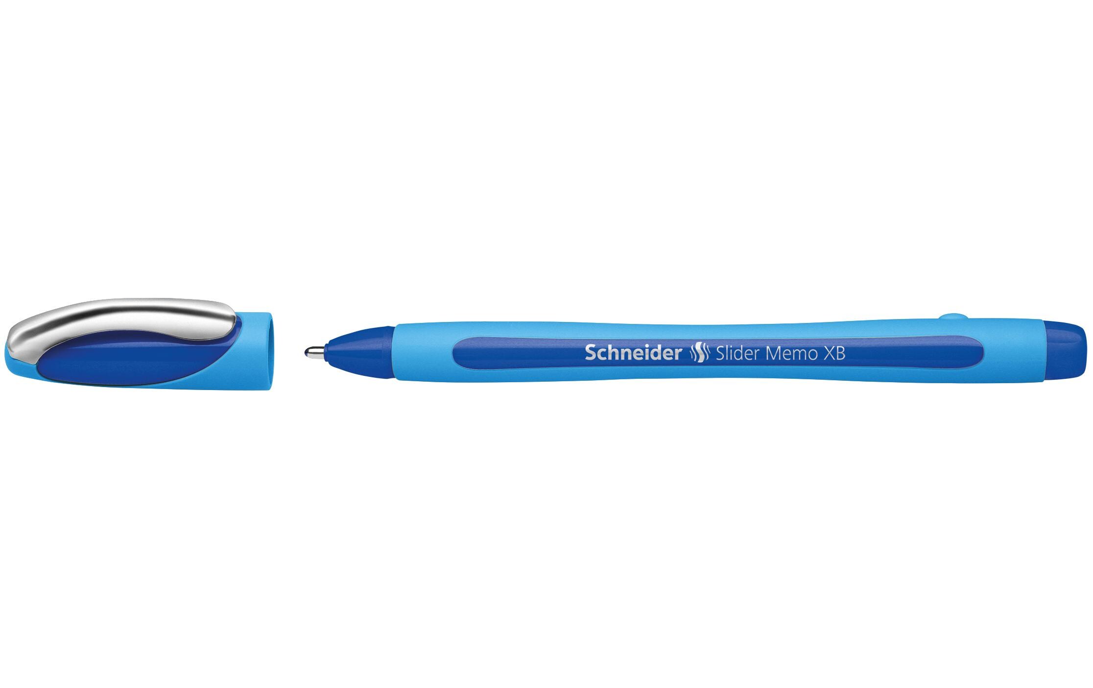 Kugelschreiber Slider Memo Blau, 1 StückKugelschreiber mit Kappe