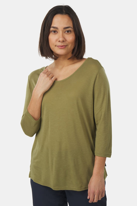 Jack Wolfskin Jack Wolfskin Mola 3/4 Sleeve Tee Shirt Dames