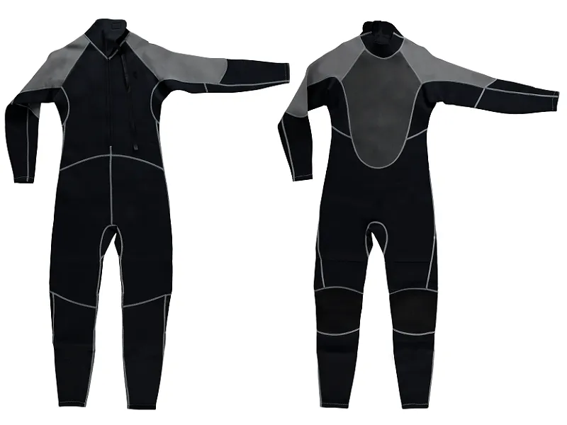 CS Aqua Wetsuit Unisex Neopren Black - Large