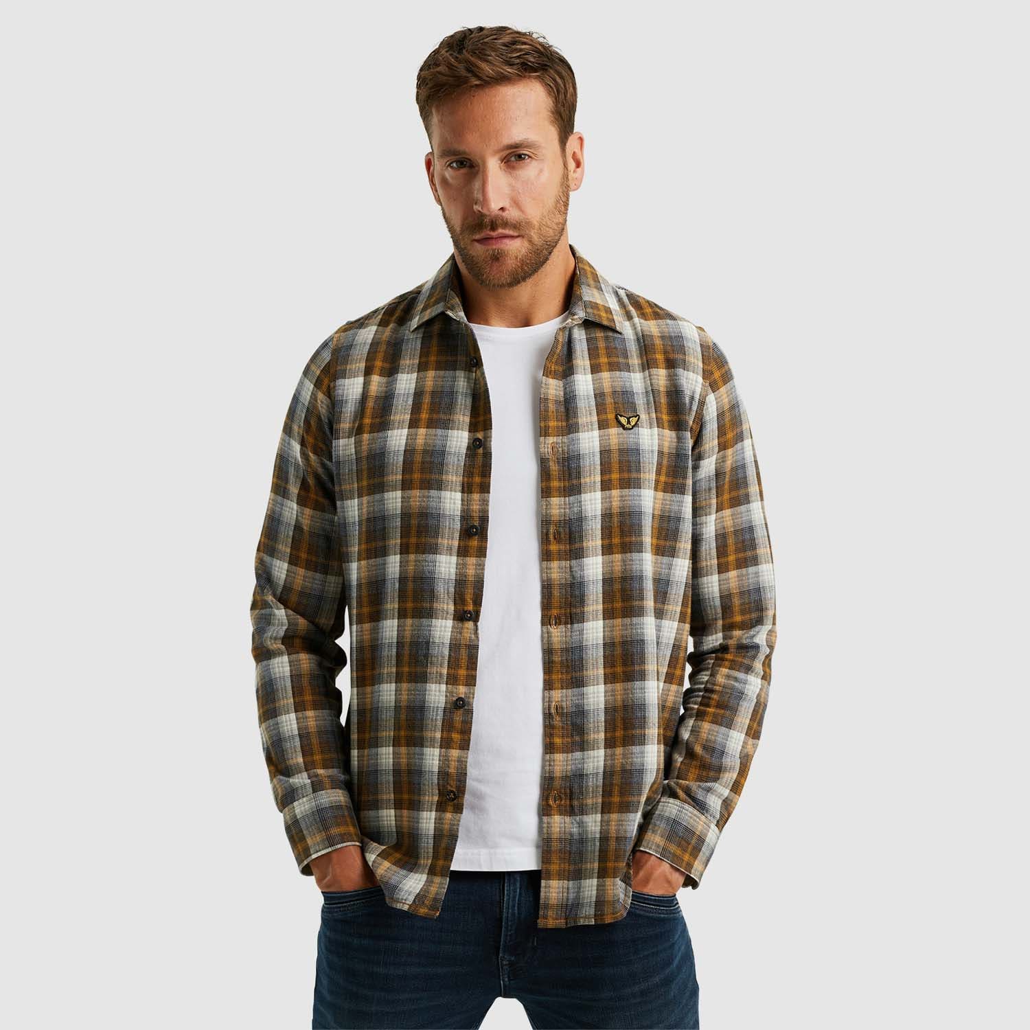 PME Legend  Long Sleeve Shirt Twill Yarndyed
