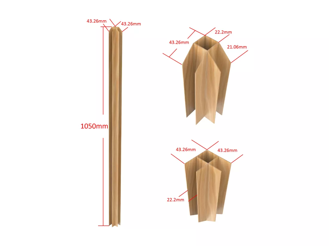 Verrière d'angle d'atelier en aluminium thermolaqué - L180 x L150 x H105 - Naturel clair - BAYVIEW