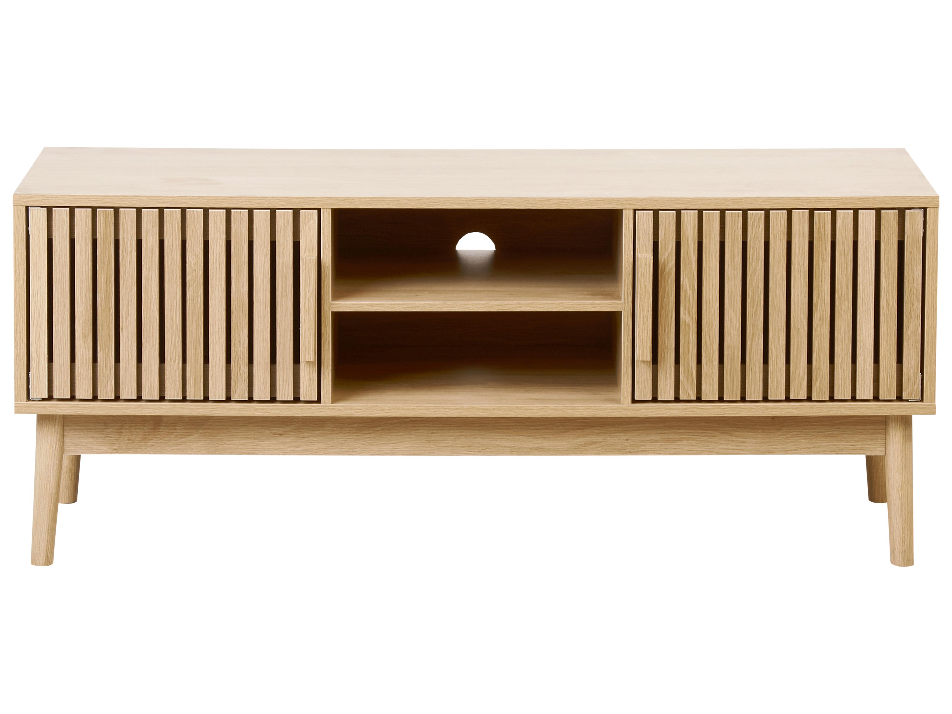 TV-meubel LYNWOOD Lichtbruin
