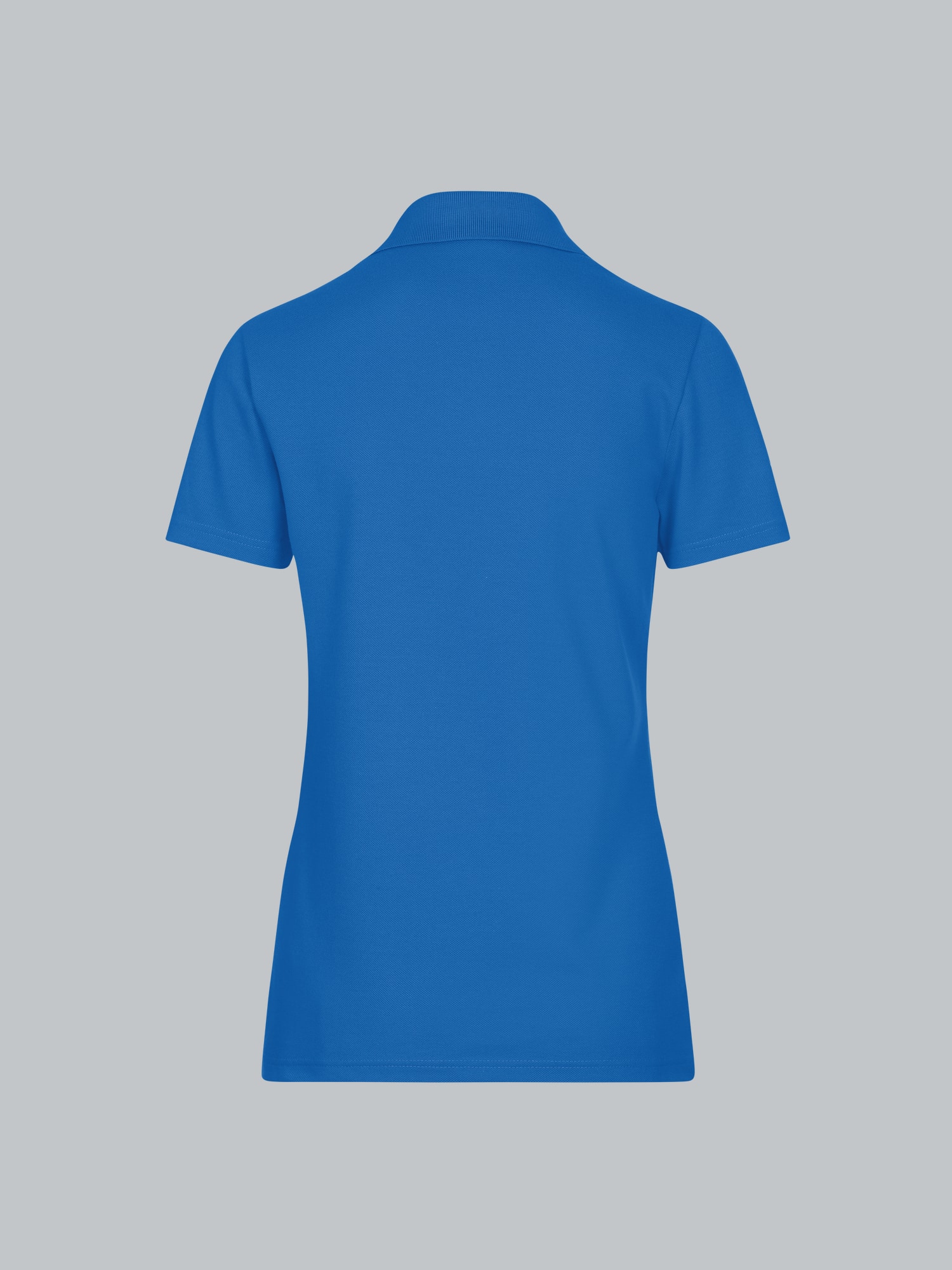 Poloshirt aus Baumwolle Electric-blue