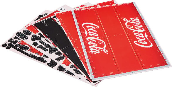 Revell 3D Puzzle - Coca Cola Lastbil Med Led - 128 Brikker - 58 CM