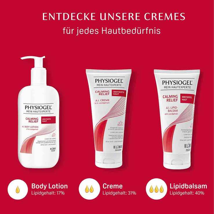 Physiogel Calming Relief A.I. Creme für irritierte, 2x100 ml