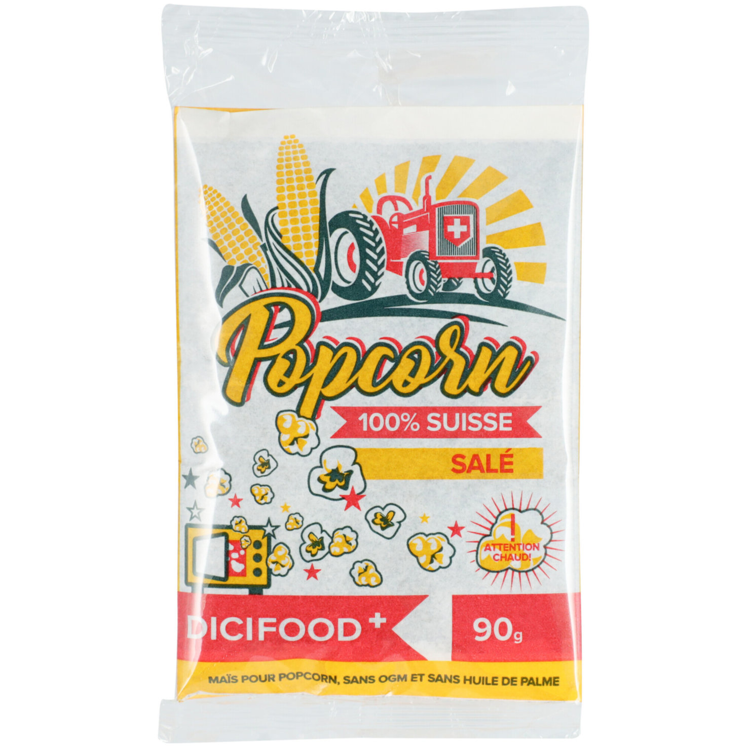 Dicifood Schweizer Popcorn gesalzen