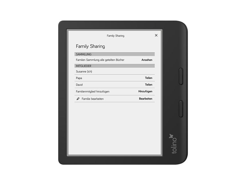 Tolino E-Book Reader Tolino vision color 7-Zoll-E-Book-Reader mit integrierter Beleuchtung mit smartLight