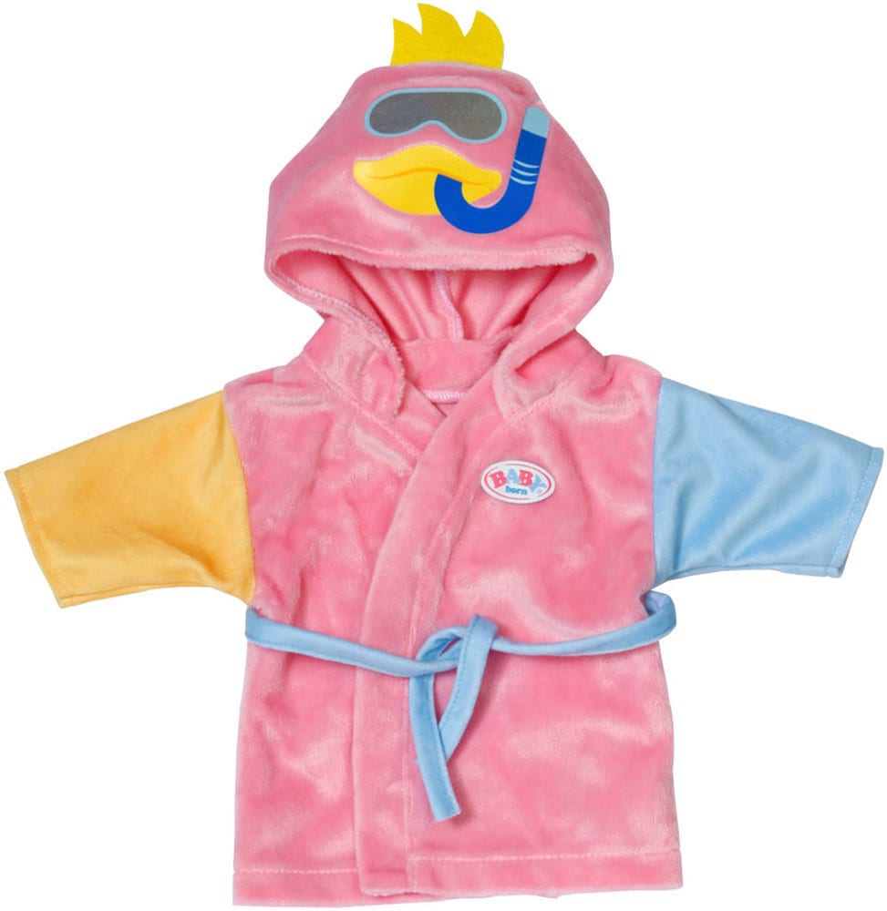 Baby Born Puppenkleidung »Bademantel, 43 cm« mit Kleiderbügel