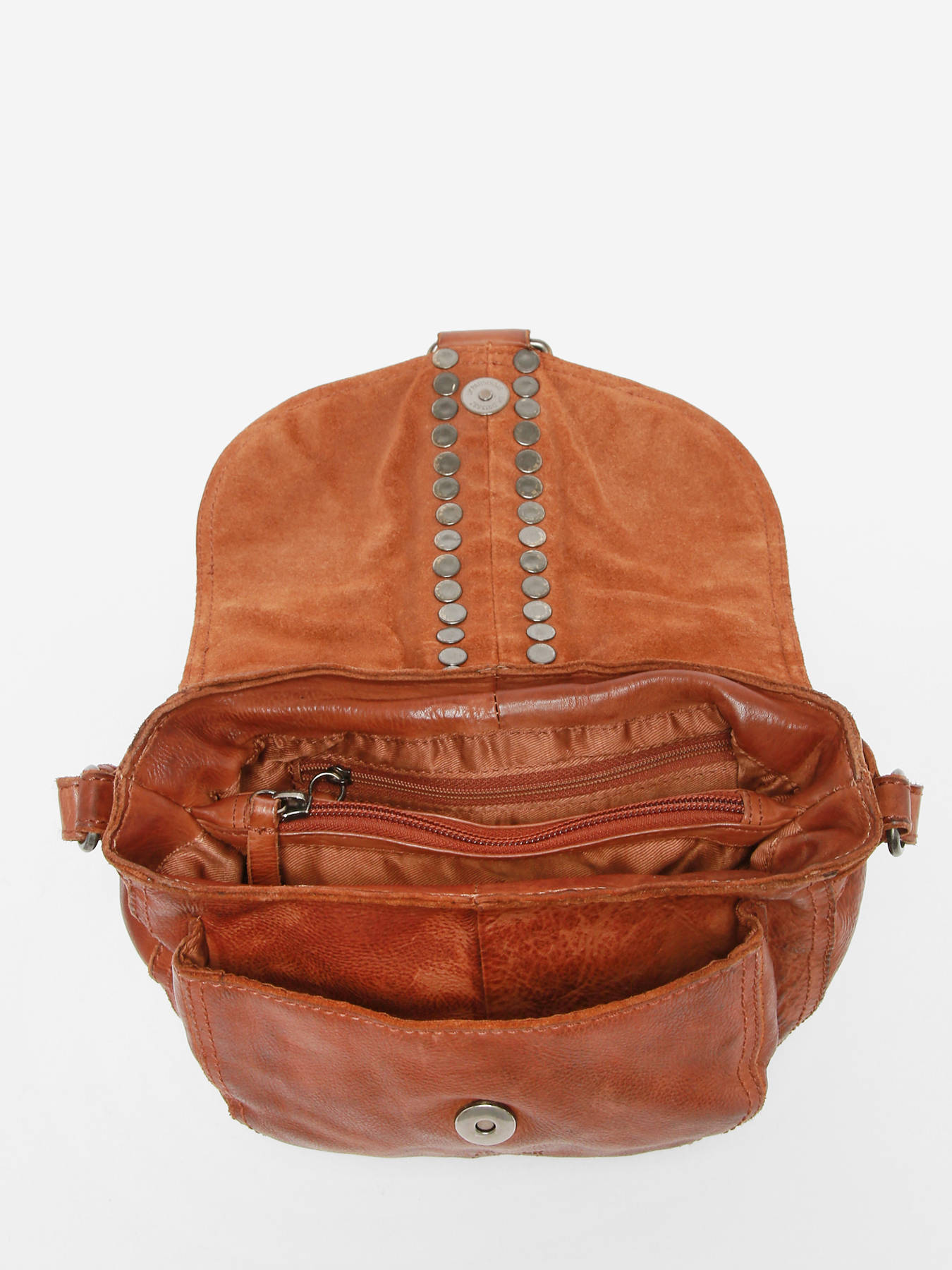 Sac bandoulire Toscane cuir BASILIC PEPPER