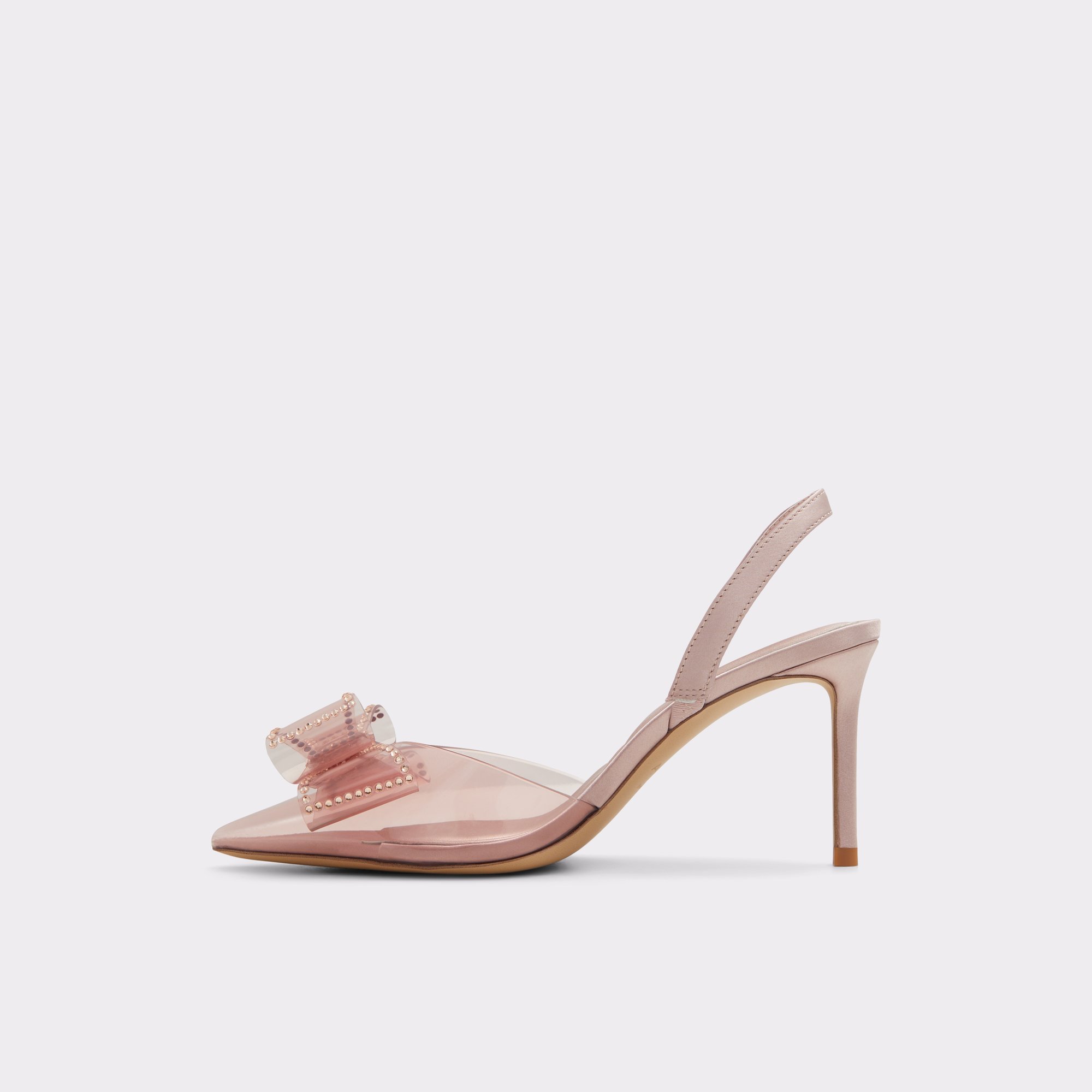 Berendra Pink Synthetic Mixed Material Women Heels