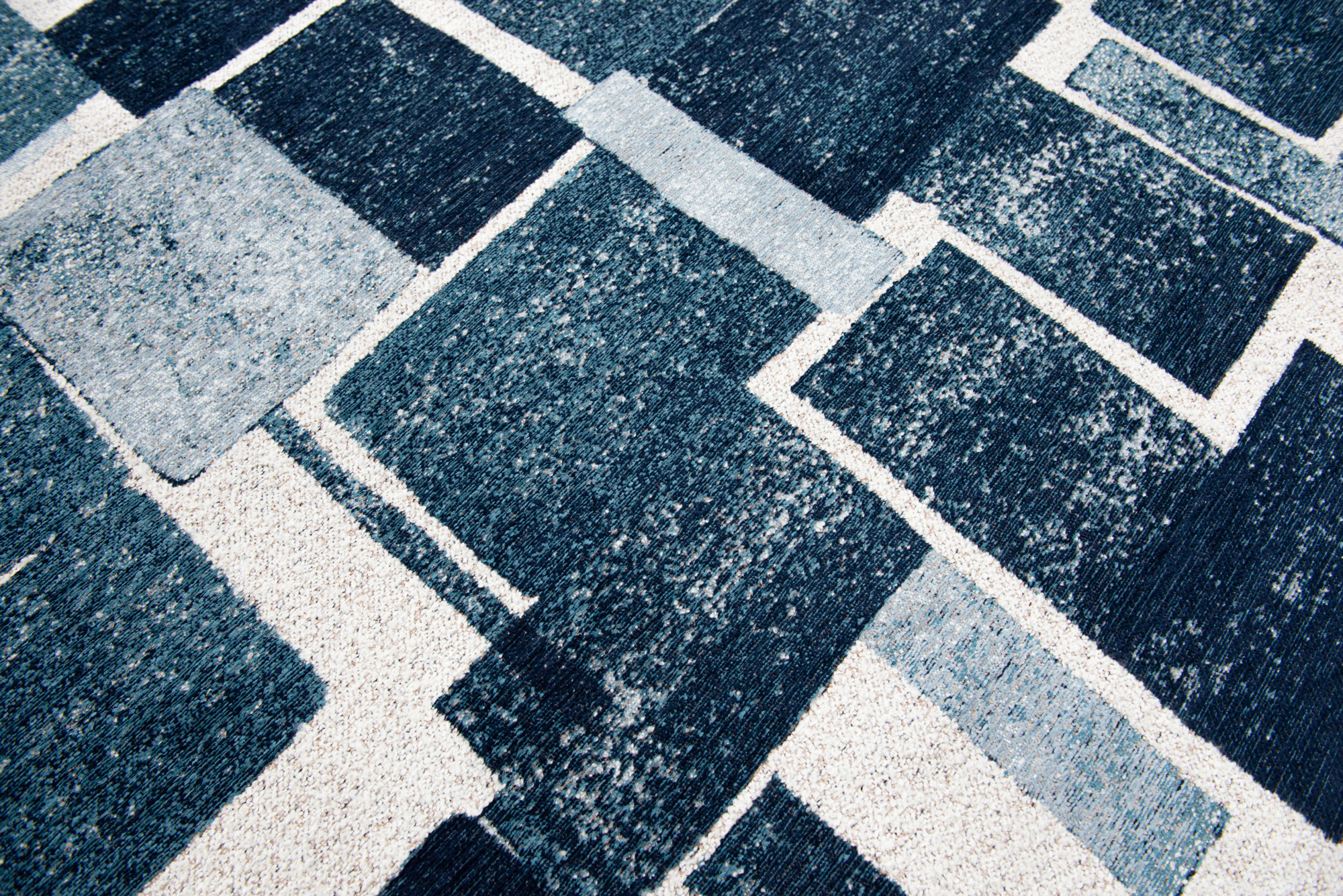 Ecorugs vloerkleed Lucia blauw 170x240 cm