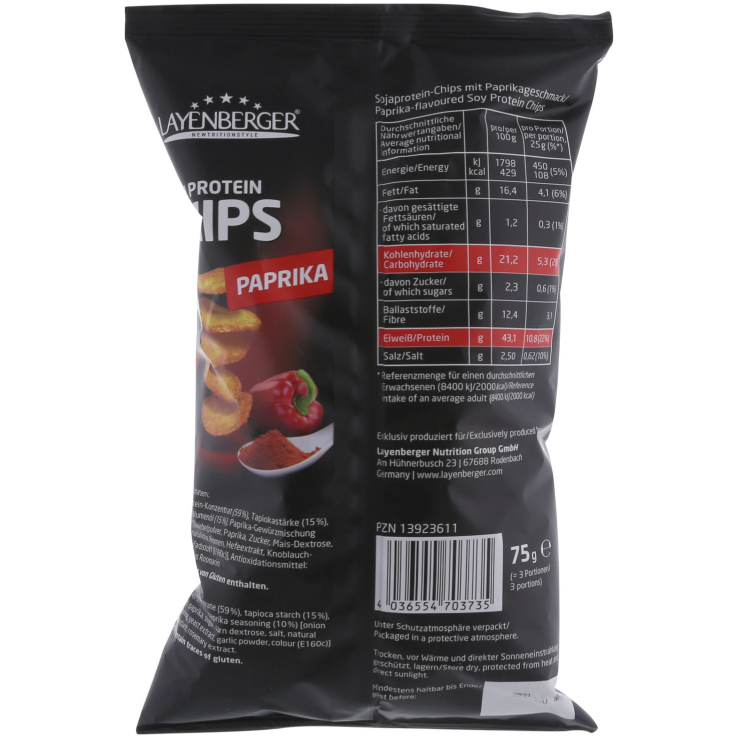 Protein Chips Paprika