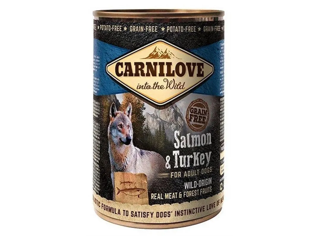 Carnilove Salmon & Turkey for Adult Dogs - 400g