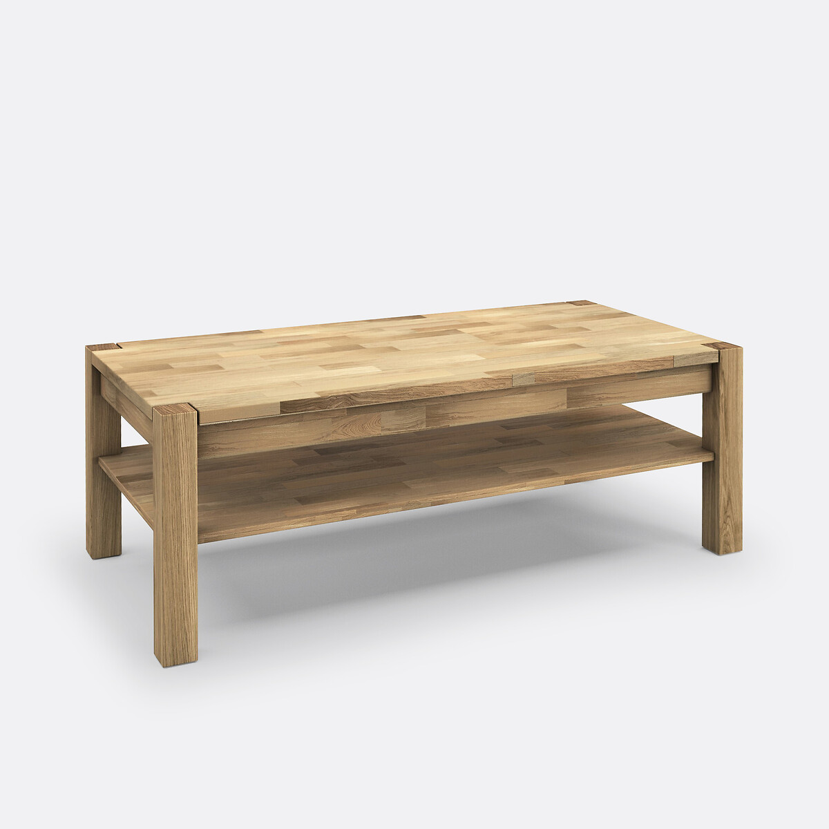 LA REDOUTE INTERIEURS<br>Mesa de centro de carvalho oleado, Adelita