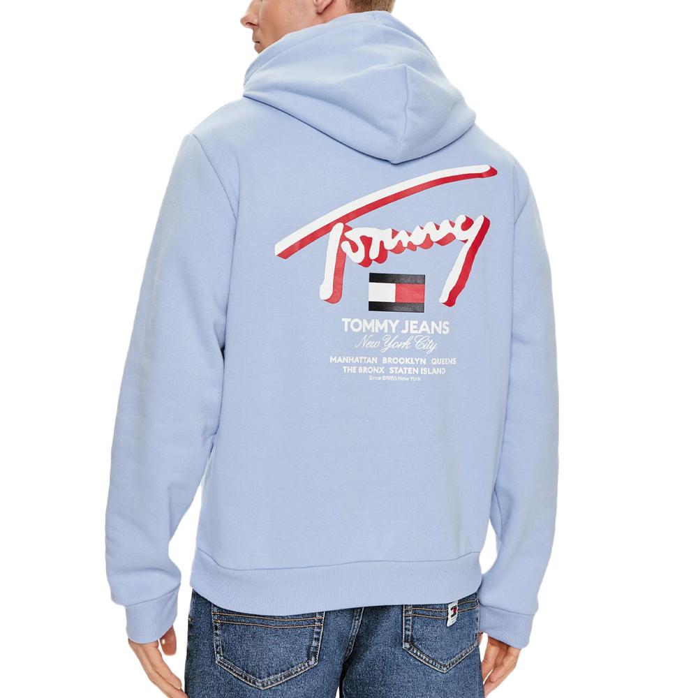 Tommy Hilfiger Sweat à Capuche Bleu Homme Tommy Hilfiger Reg Street