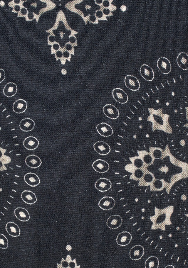 LASCANA Bandeaukleid mit gesmoktem Oberteil im Alloverdruck, schulterfreies Sommerkleid