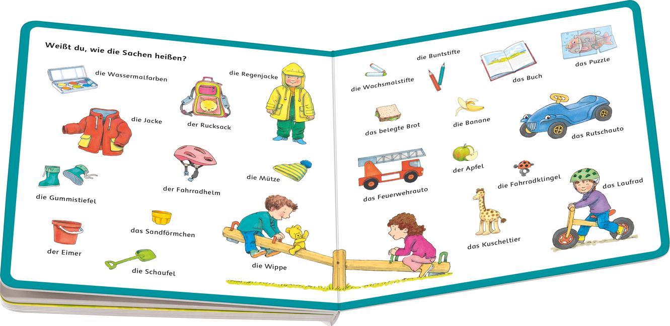 Mein Bilder-Wörterbuch: Im Kindergarten