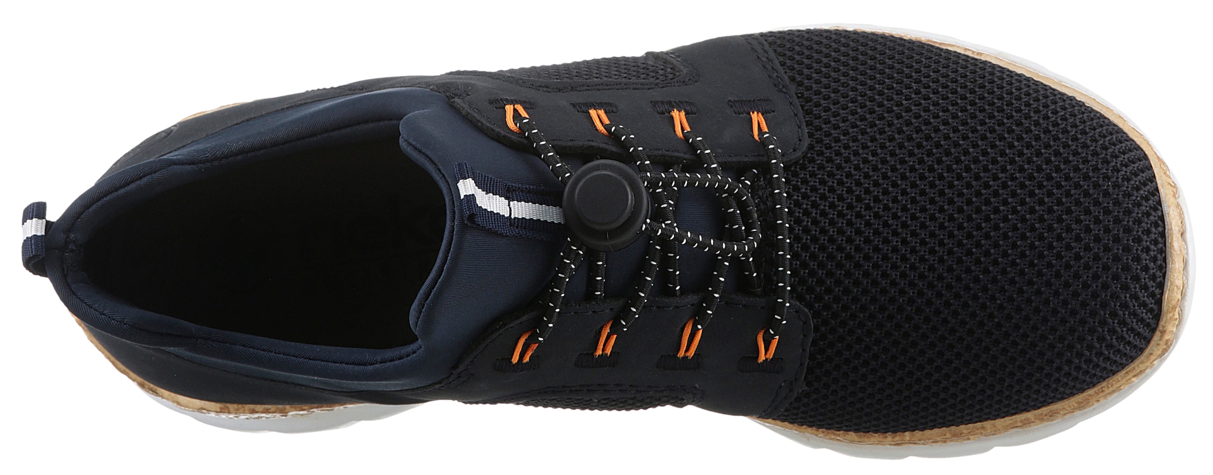 Rieker Slip-On Sneaker  , Schlupfschuh, Halbschuh, Slipper, Freizeitschuh mit Elastikeinstieg