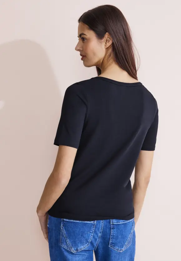 Basic T-Shirt - deep blue