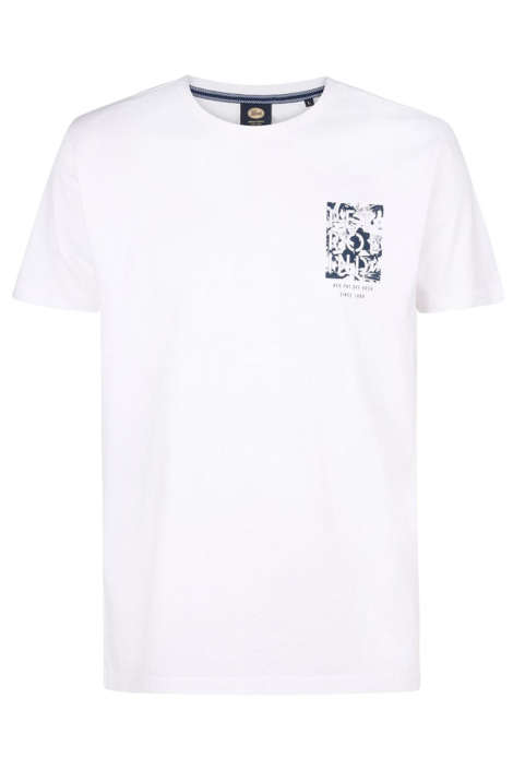 Petrol Industries witte heren t-shirt
