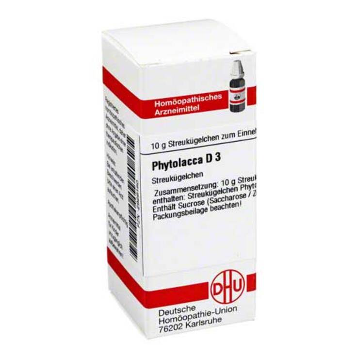 DHU Phytolacca D 3 Globuli, 10 g