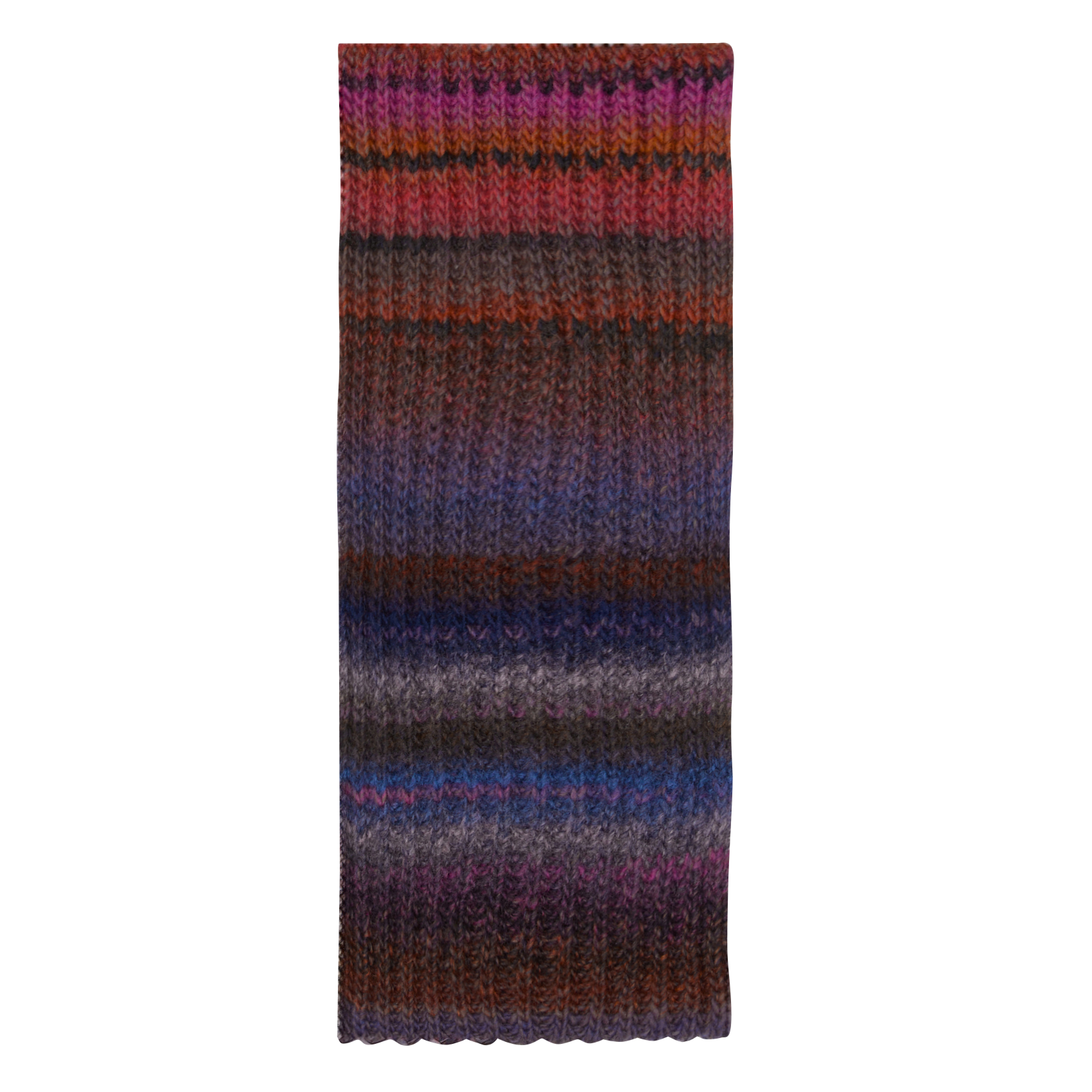 Snood en laine mélangée | Violet