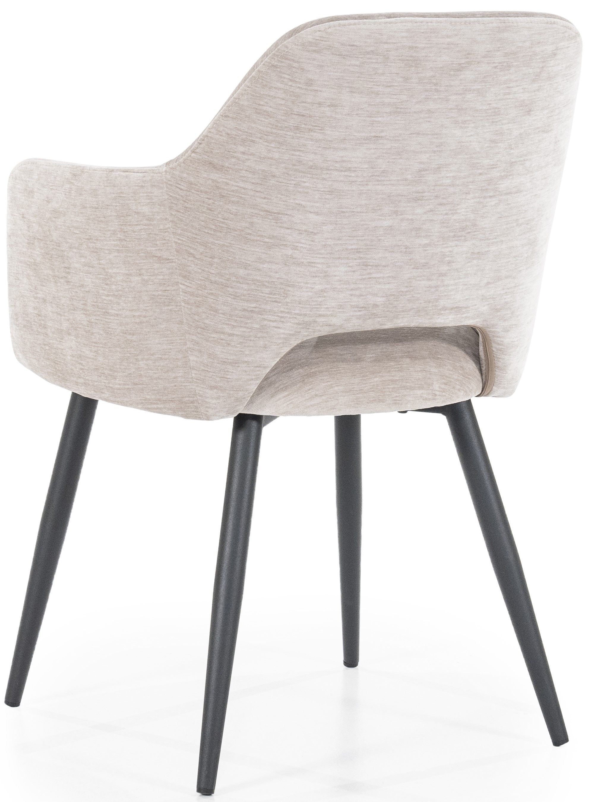 Eetkamerstoel - beige Mellow | 95936 Esmee B58 x D57.5 x H81 cm