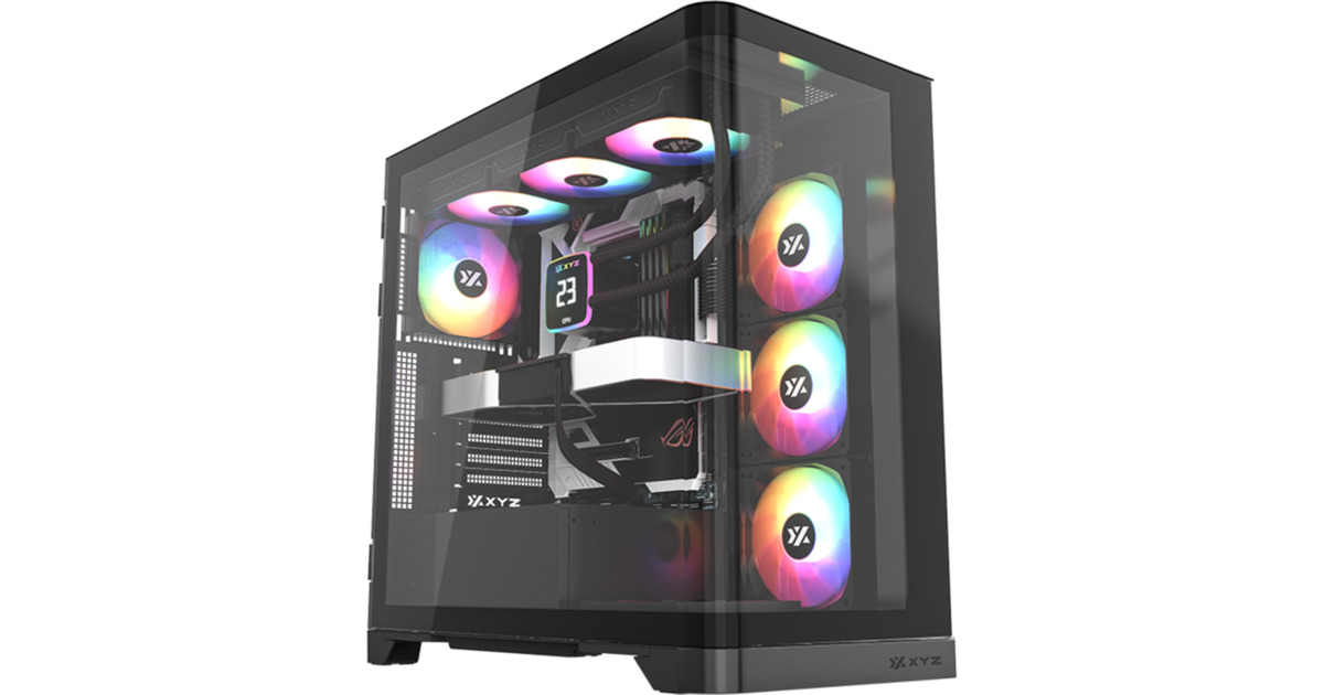 XYZ PC GearAquapulse AIO 360 waterkoeling  (Zwart, ARGB, PWM)