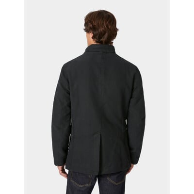 Hannes Roether Herrenjacke Doppelreiher, Schwarz