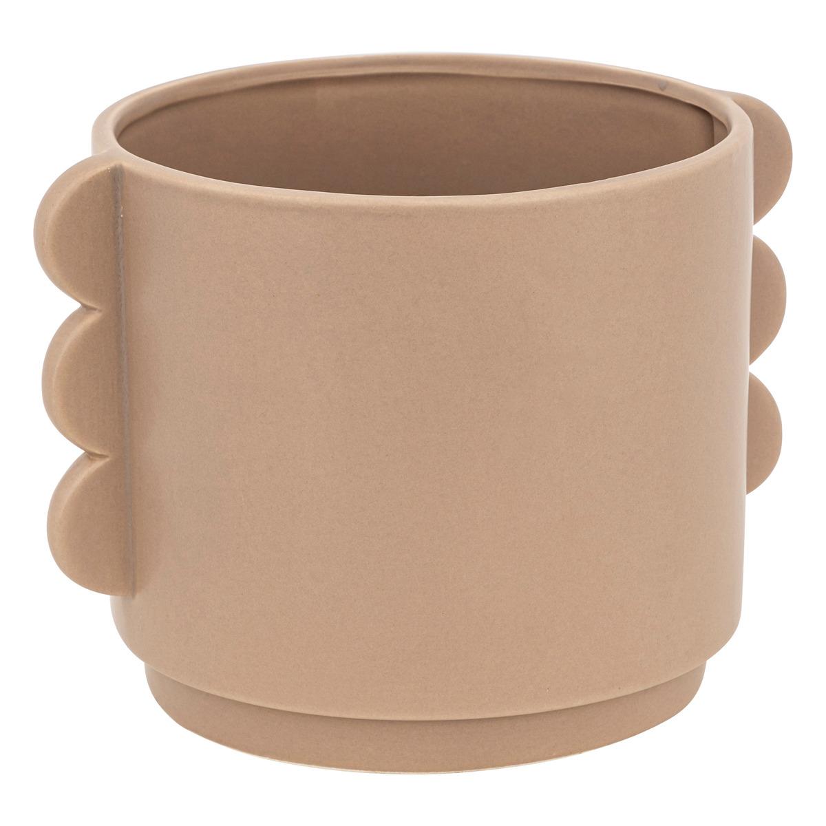 CACHE POT HIND CERAMIQUE D.18X18CM