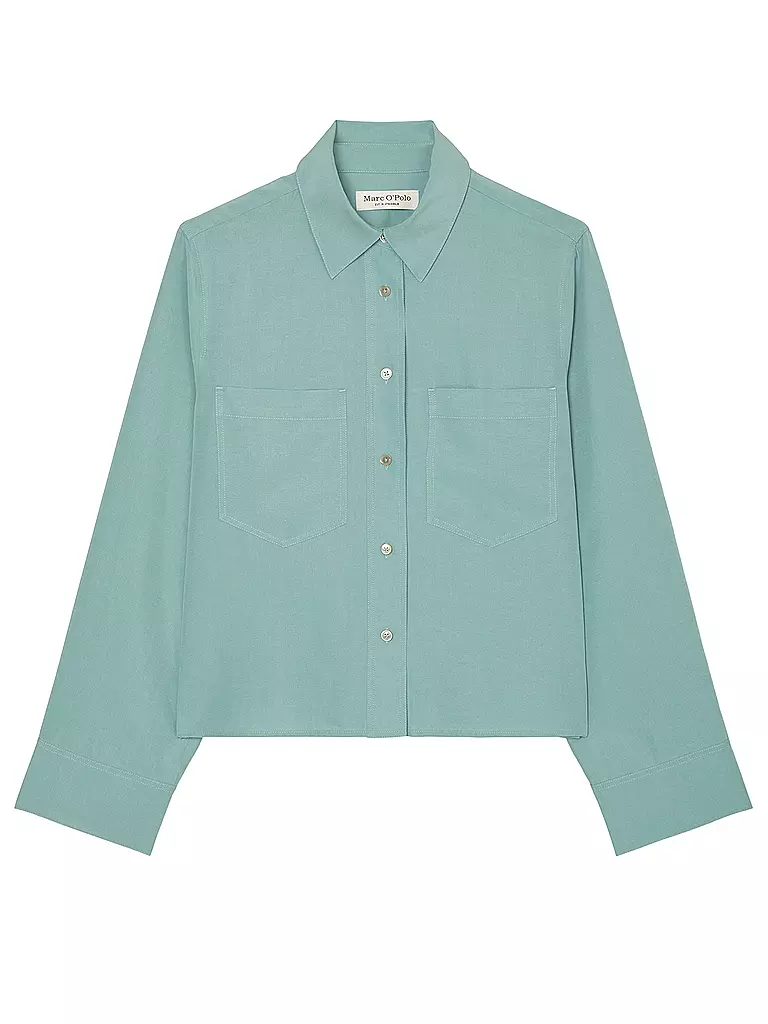 MARC O'POLO Overshirt  hellblau