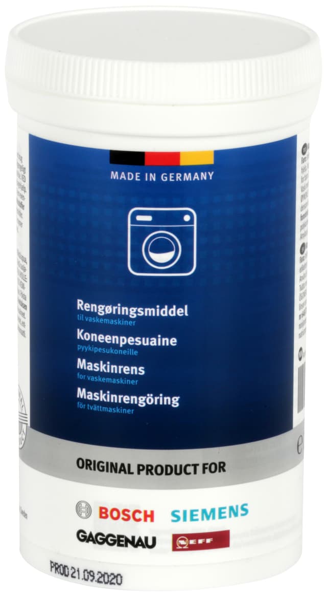 Bosch vaskemaskine rensemiddel 00312212