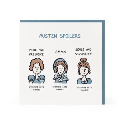 Austen Spoilers Card