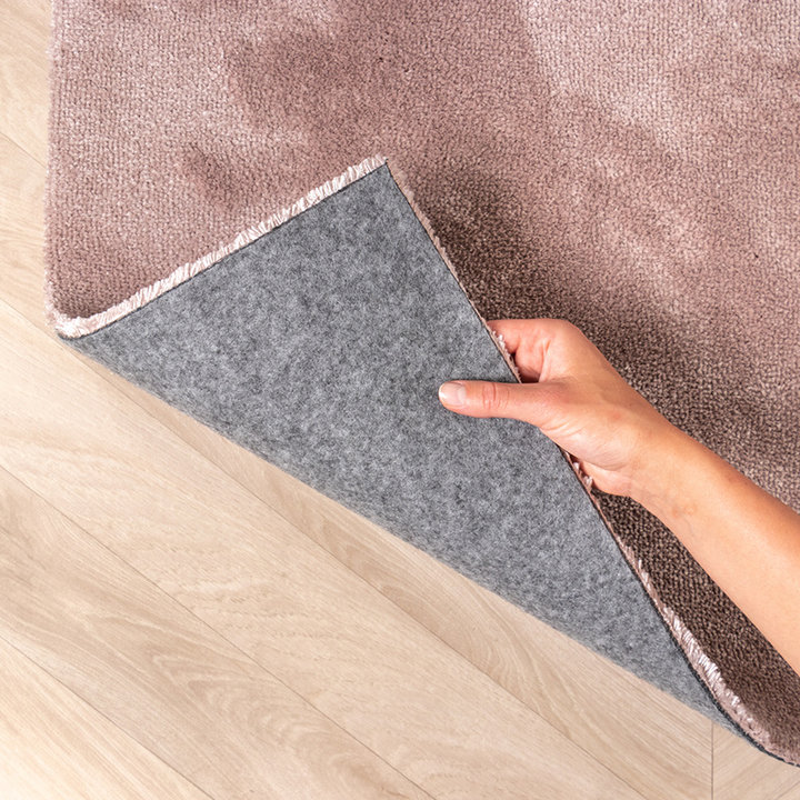 Viscose vloerkleed - Vive Oudroze | Wasbaar!