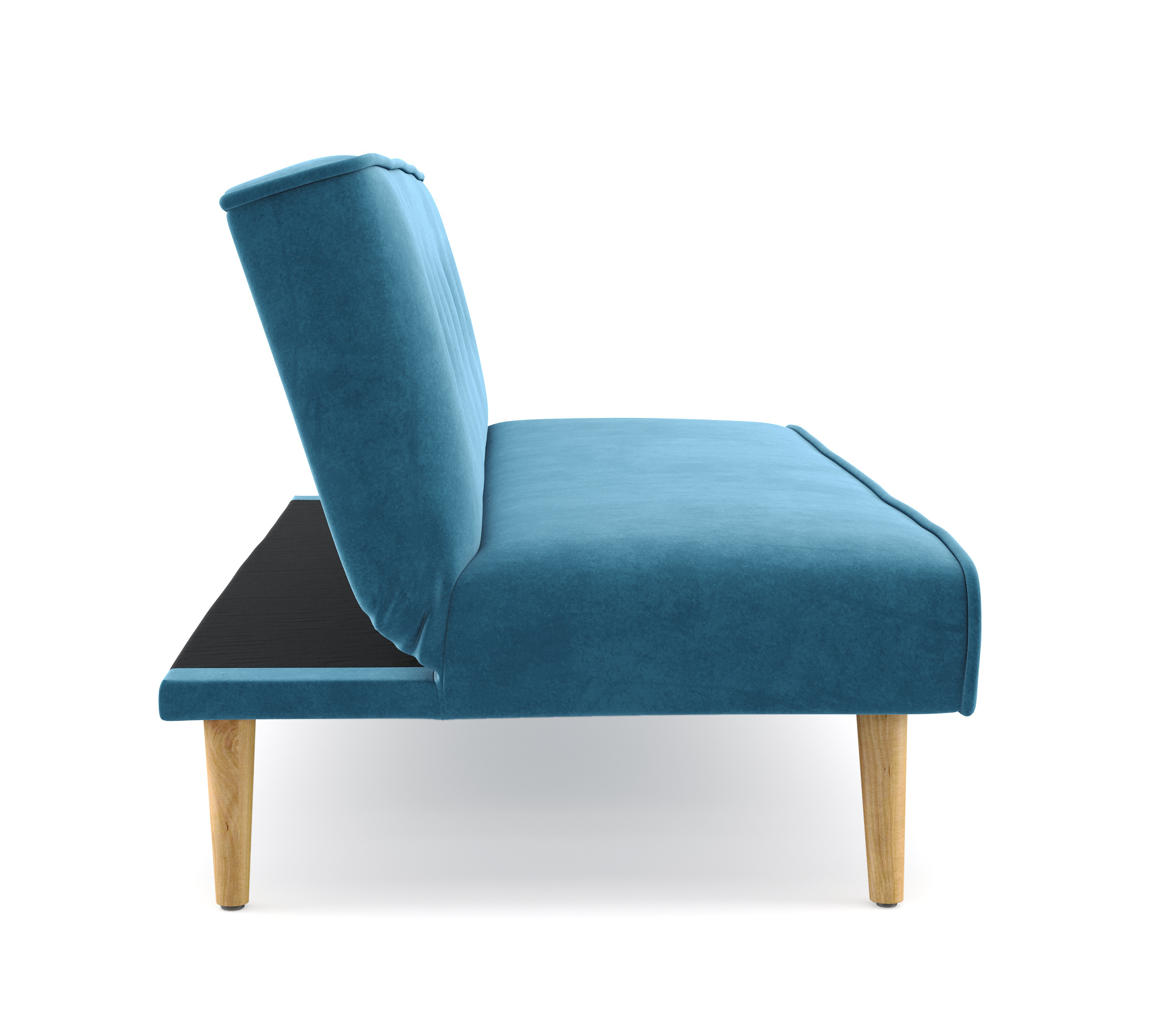 Schlafsofa Samt LEA türkis