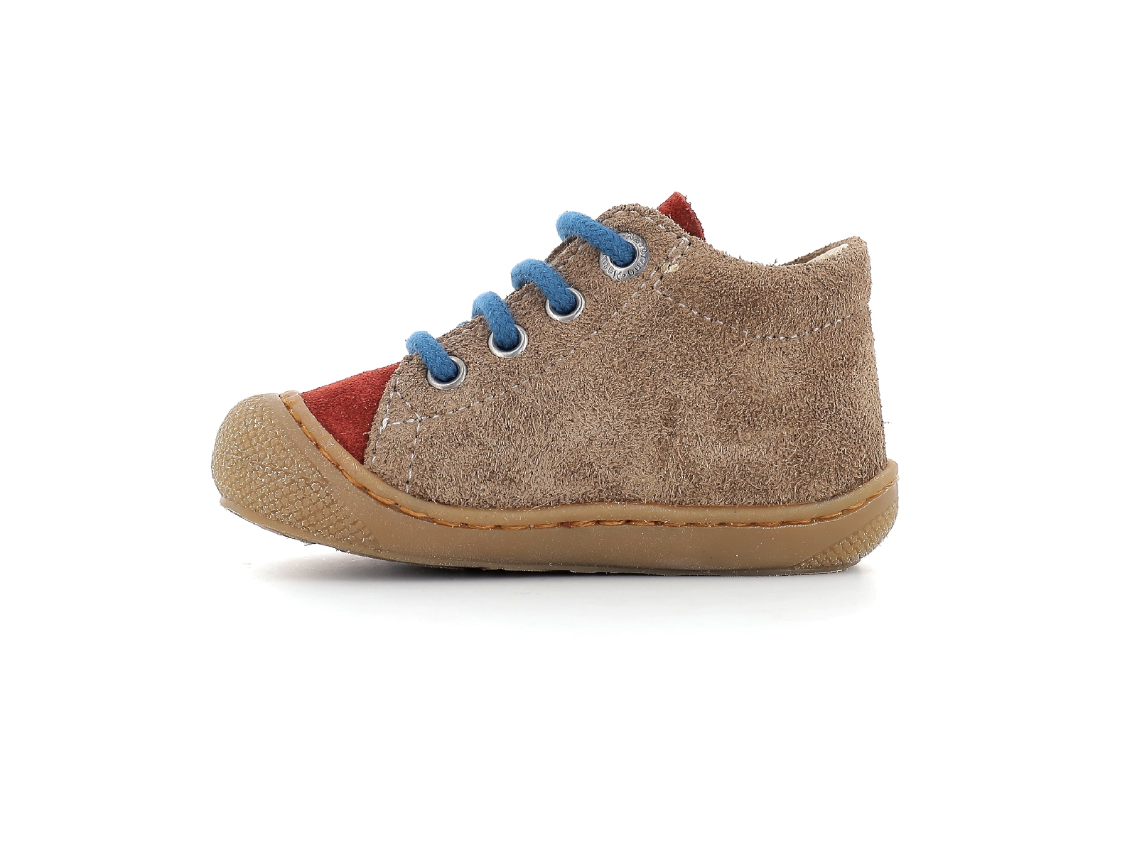 Naturino-COCOON SUEDE Nubuck Marron-Orange