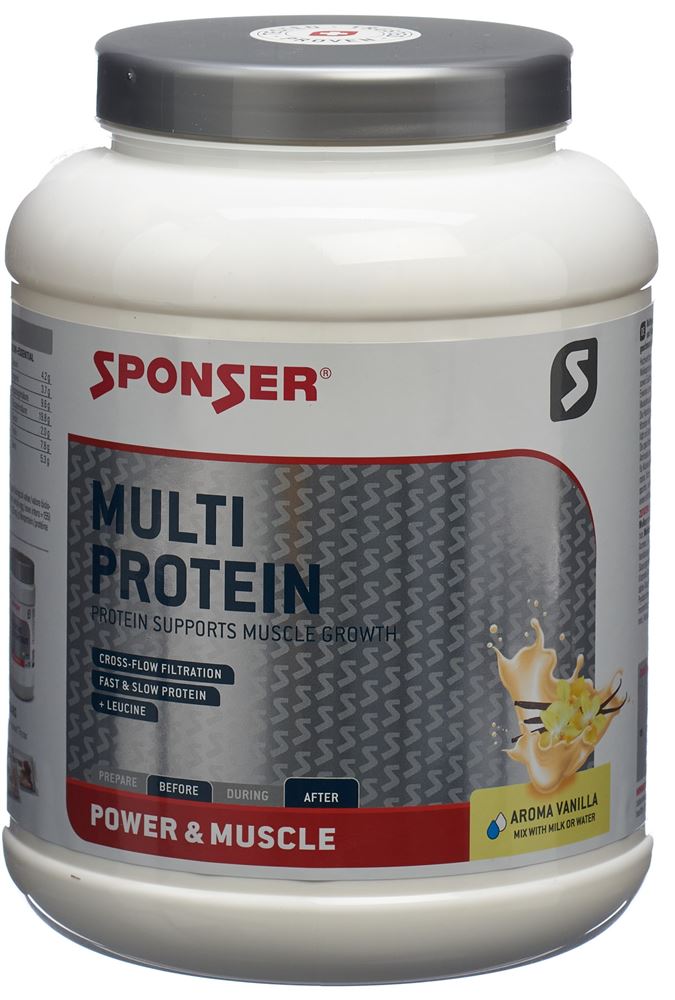 SPONSER Multi Protein<br>850 g, Vanilla