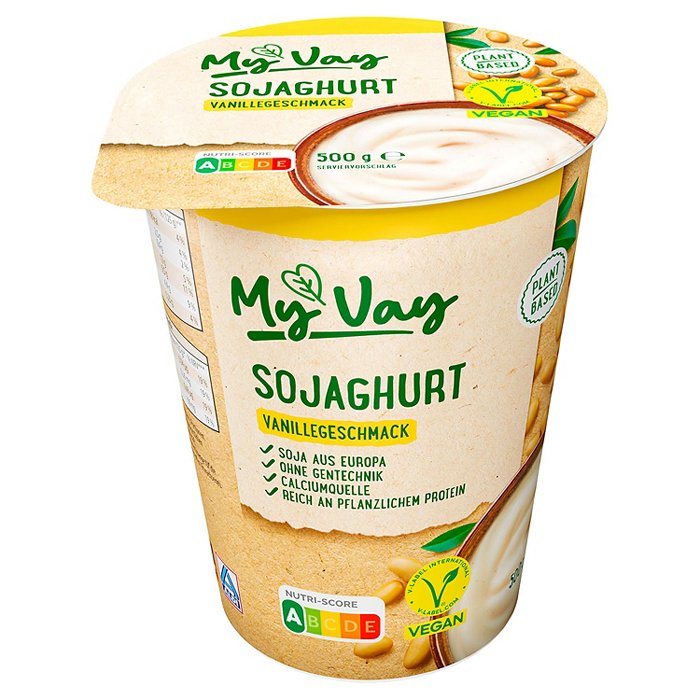 MY VAY Sojaghurt 0,5 kg, Vanille