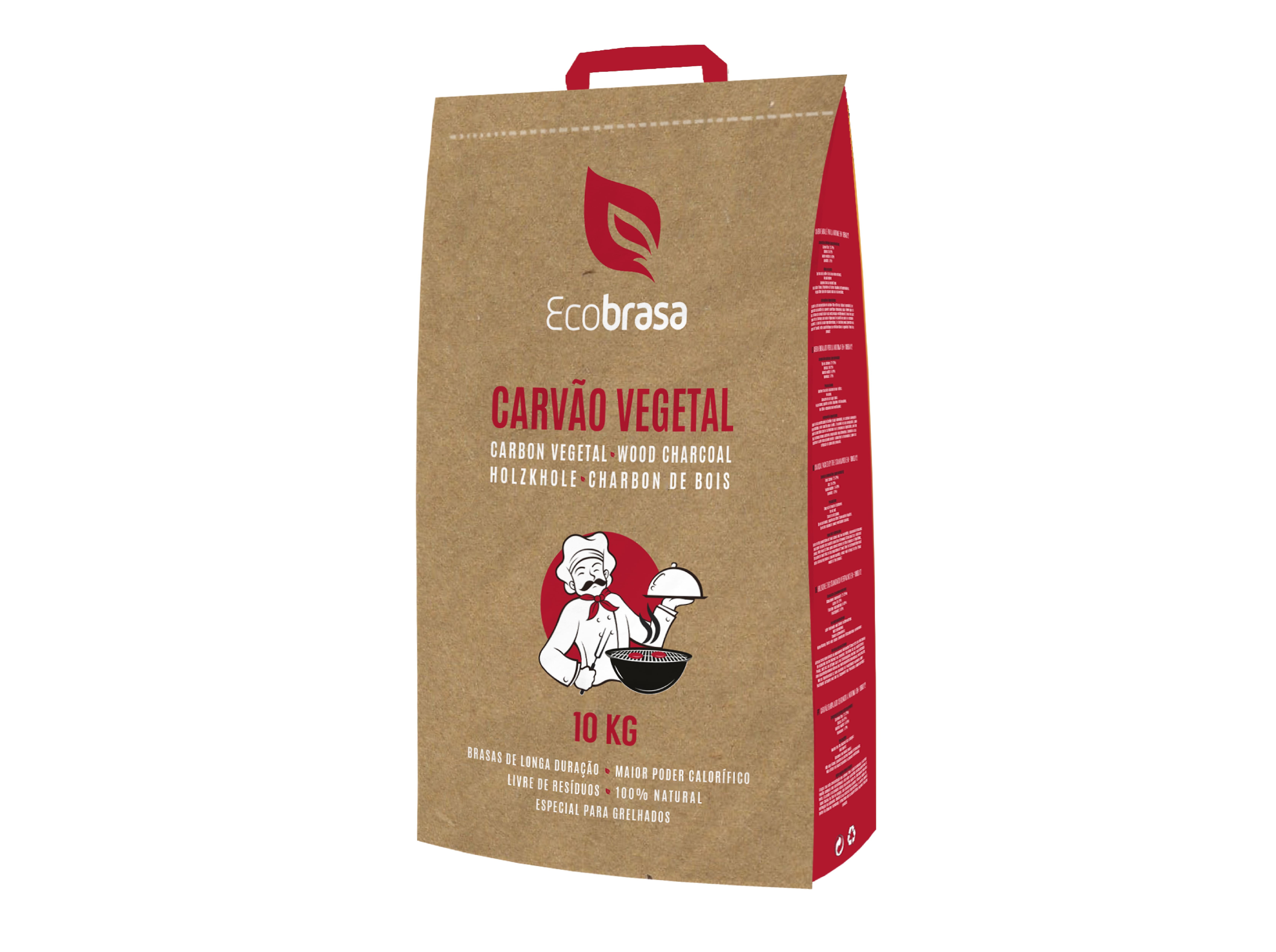 CARVÃO VEGETAL ECOBRASA 10KG