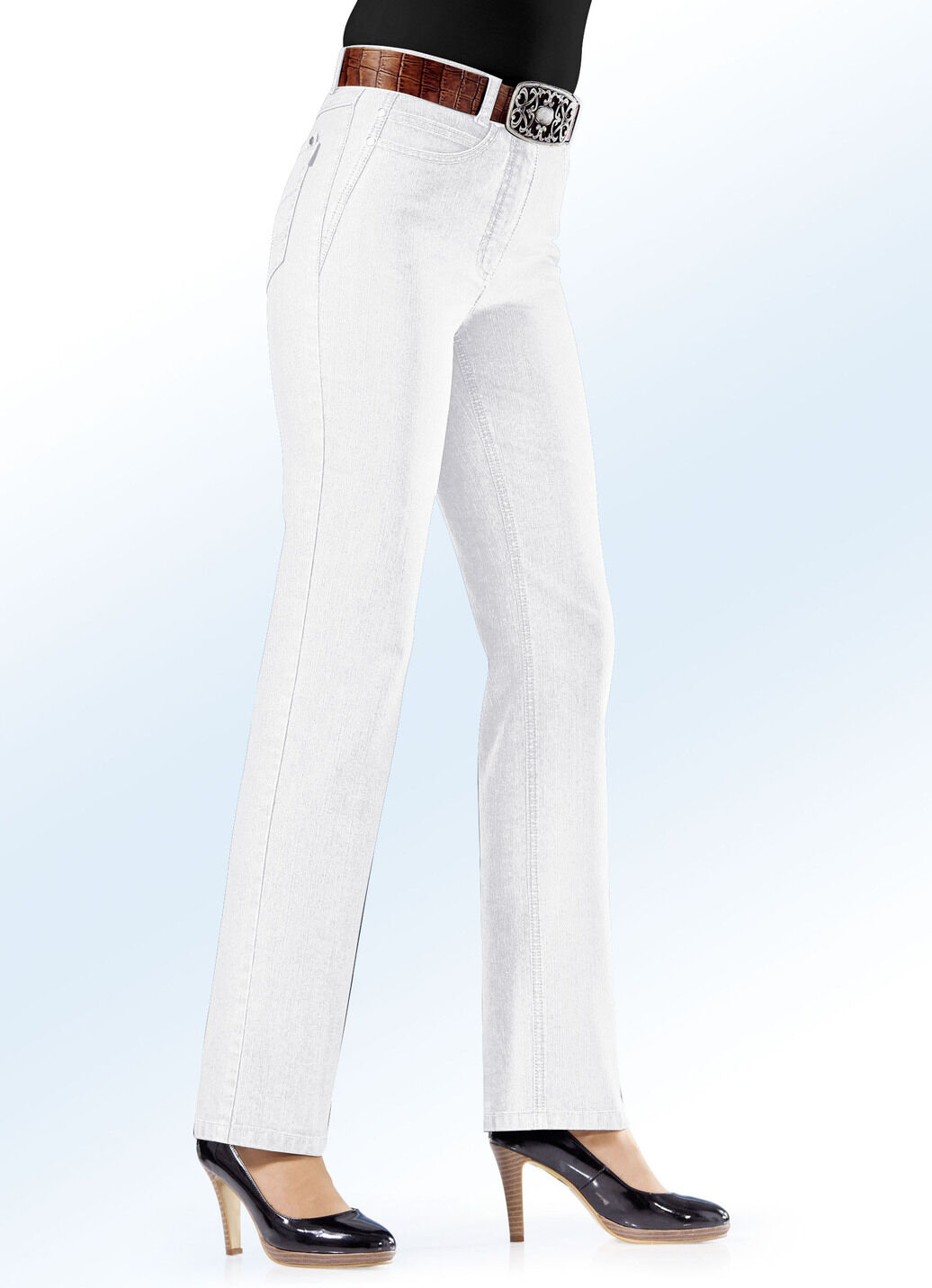 Bauchweg-Jeans in 8 Farben