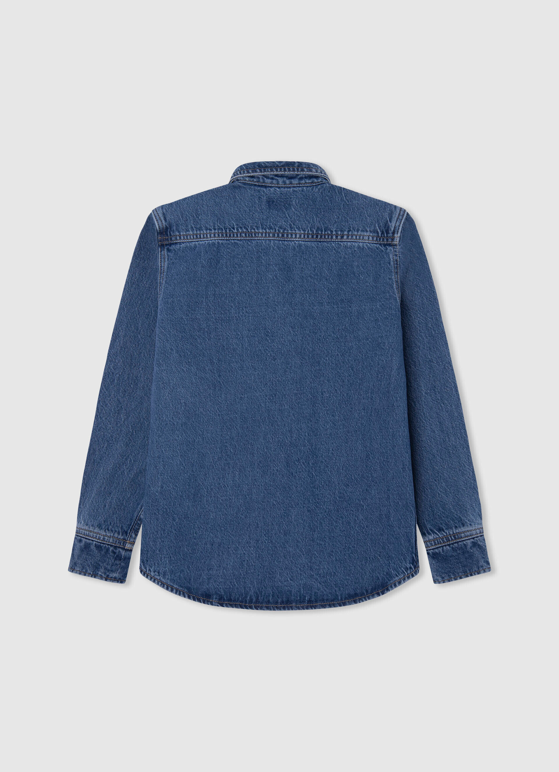 CAMISA REGULAR FIT CEDER DENIM - denim