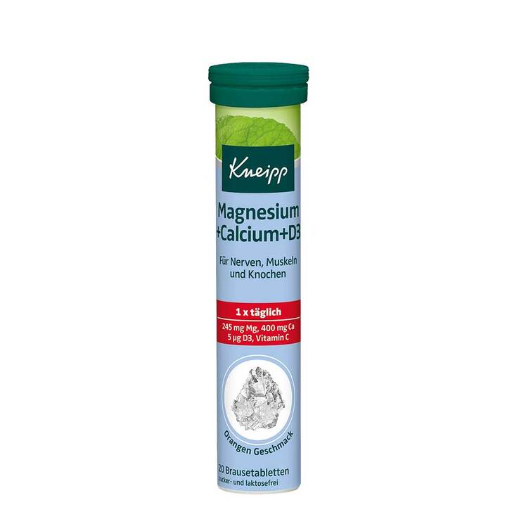 Kneipp Magnesium + Calcium Brausetabletten, 20 St