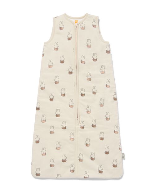 gigoteuse bébé Miffy sans manches en coton avec rembourrage  beige