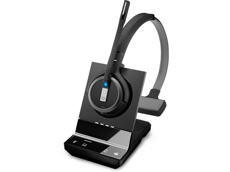 EPOS Headset IMPACT SDW 5033T Mono, Basisstation, MS Kabelloses Mono-DECT-Headset